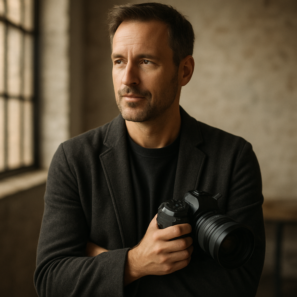 Markus Reiter — Fotograf in Trier, mit Kamera